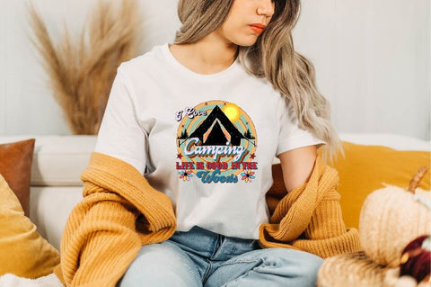 I Love Camping Life is Good in the woods Sublimation SVGArt 