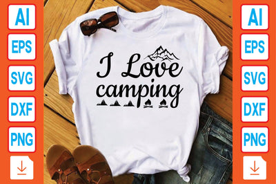 I Love Camping SVG Craftlabsvg24 