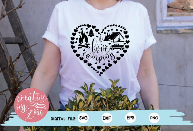 i love camping SVG md faruk hossain 