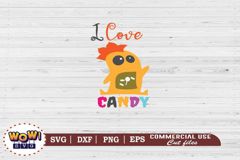I love candy svg, horror svg, Halloween cutting file, 31st october svg, Halloween svg, Halloween cricut files, halloween, SVG, DXF SVG Wowsvgstudio 