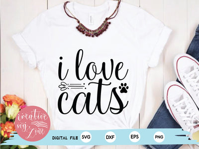 i love cats SVG md faruk hossain 