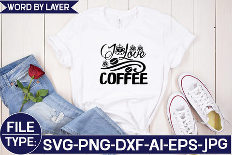 I Love Coffee SVG Cut File SVG Studio Innate 