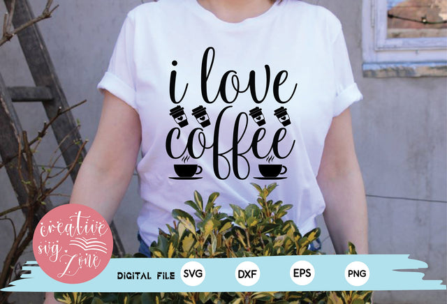i love coffee SVG md faruk hossain 