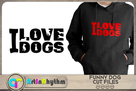 I love dogs / Dog lover / fur parent SVG Artinrhythm shop 