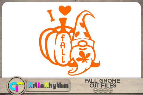 I love fall gnome SVG SVG Artinrhythm shop 