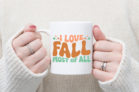 I Love Fall Most of All, Retro Fall SVG SVG CraftLabSVG 