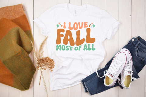 I Love Fall Most of All, Retro Fall SVG SVG CraftLabSVG 
