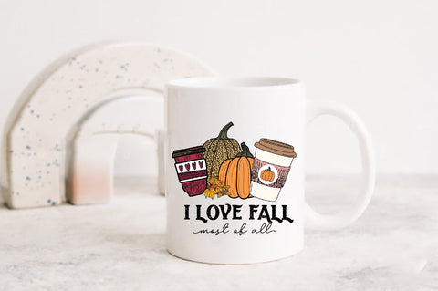 I Love Fall Most of All Sublimation Sublimation Jagonath Roy 