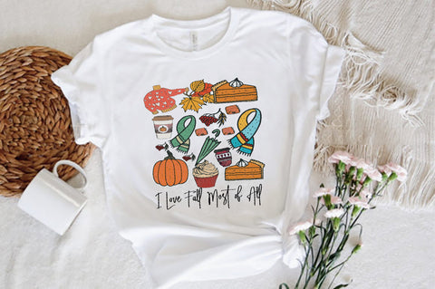 I Love Fall Most of All Sublimation Sublimation Jagonath Roy 