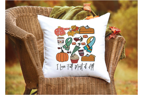 I Love Fall Most of All Sublimation Sublimation Jagonath Roy 