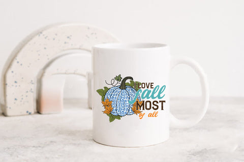 I Love Fall Most of All Sublimation Sublimation Jagonath Roy 