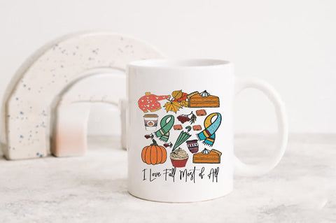 I Love Fall Most of All Sublimation Sublimation Jagonath Roy 