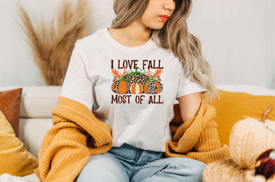 I love fall most of all sublimation Sublimation SVGista 