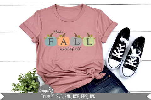 I love Fall most of all SVG Designs by Jolein 