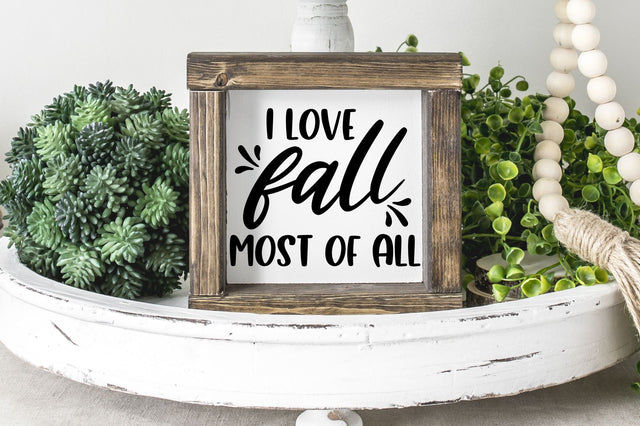 I Love Fall Most Of All Svg, Png, Dxf SVG RedFoxDesignsUS 