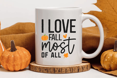 I love fall most of all SVG SVG Regulrcrative 