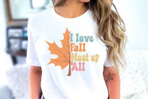 I love fall most of all, Thanksgiving SVG SVG FiveStarCrafting 