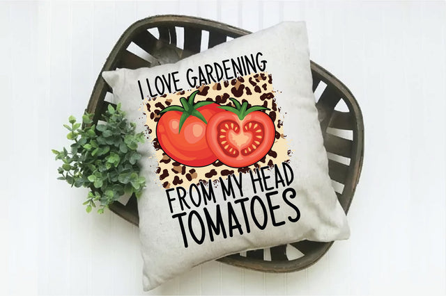 I Love Gardening Sublimation Design Sublimation Creativeart88 