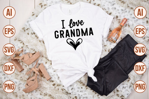 I love grandma- svg SVG nirmal108roy 