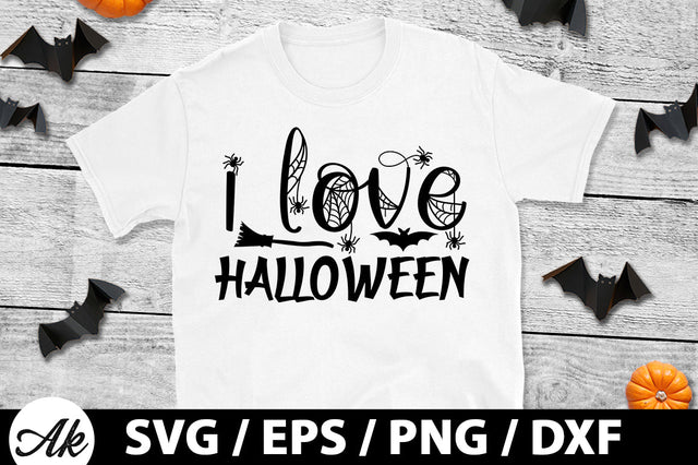 i love Halloween svg SVG akazaddesign 