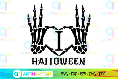I love Halloween svg SVG Artinrhythm shop 