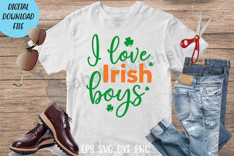 I love Irish boys svg SVG Isabella Machell 