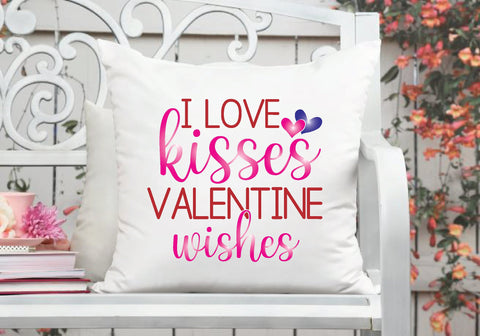 I love kisses valentine's wishes SVG md faruk hossain 