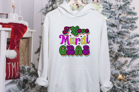 I Love Mardi Gras Sublimation SVGArt 