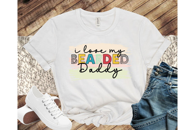 I love my bearded daddy sublimation Sublimation SVGista 