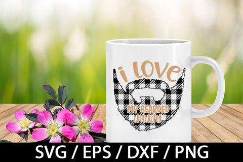 I love my bearded daddy svg SVG akazaddesign 