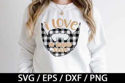I love my bearded daddy svg SVG akazaddesign 