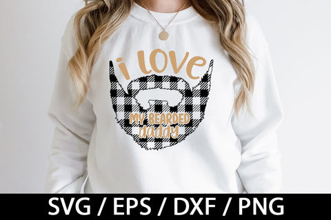 I love my bearded daddy svg SVG akazaddesign 