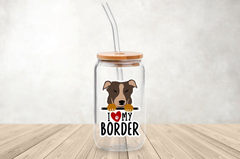 I Love My Dog Breed Stickers Png Bundle Sublimation Regulrcrative 