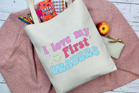 I Love My First Graders Sublimation Sublimation Rupkotha 