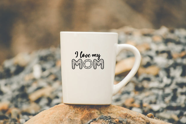 I Love My MOM Svg, Mother's Day Svg SVG SmmrDesign 