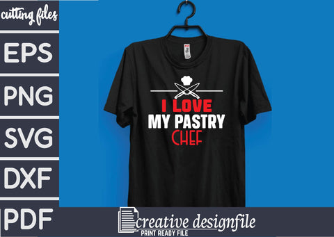 i love my pastry chef SVG farhad farhad 