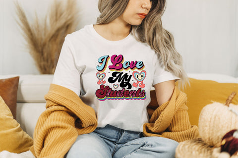 I Love My Students Sublimation SVGArt 