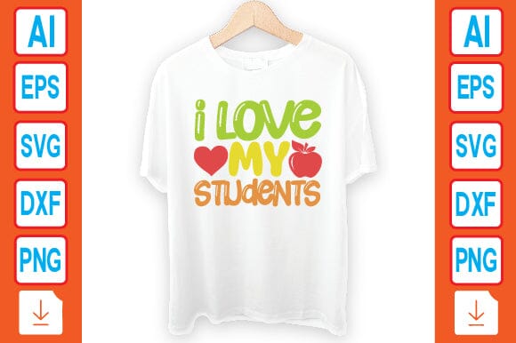 I Love My Students SVG Craftlabsvg24 