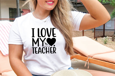 i love my teacher SVG SVG buydesign 