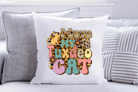 I Love My Tuxdeo Cat Sublimation SVGArt 