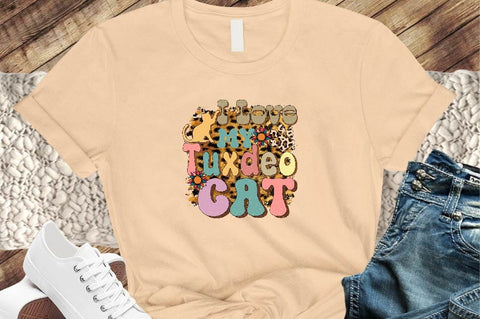 I Love My Tuxdeo Cat Sublimation SVGArt 