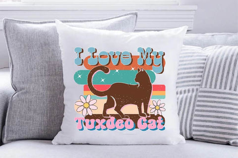 I Love My Tuxdeo Cat Sublimation SVGArt 