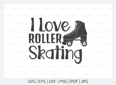 I love roller skating svg, Roller Skating svg, Roller Skating vector, Adult Skate Night, Roller Skates saying, Roller Derby quotes, Roller Skating Png, Dxf, Svg SVG Dinvect 