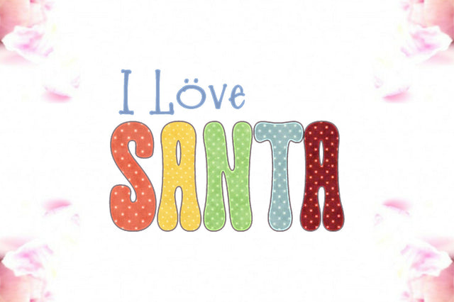 I Love Santa Sublimation Sublimation Jagonath Roy 