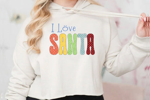 I Love Santa Sublimation Sublimation Jagonath Roy 