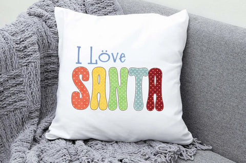 I Love Santa Sublimation Sublimation Jagonath Roy 