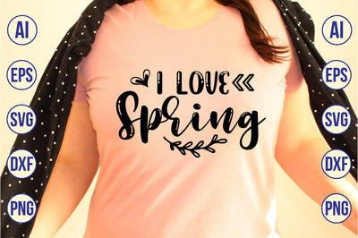 I Love Spring svg SVG shah alam 
