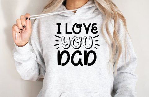 I Love You Dad Shirt, Love Dad Shirt, Baby Announcement Shirts, Girls Shirt, Best Dad Shirt, Shirts For Kids, Dad Birthday Shirts SVG MD mominul islam 