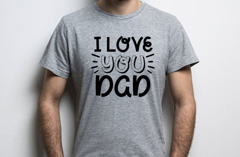 I Love You Dad Shirt, Love Dad Shirt, Baby Announcement Shirts, Girls Shirt, Best Dad Shirt, Shirts For Kids, Dad Birthday Shirts SVG MD mominul islam 