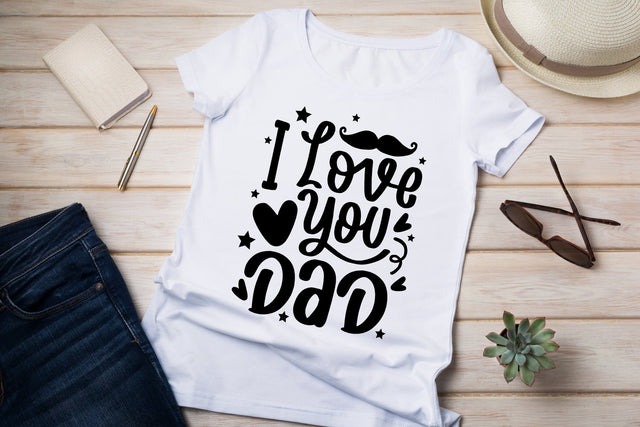 I Love You Dad SVG | Father's Day SVG Quotes SVG dapiyupi store 